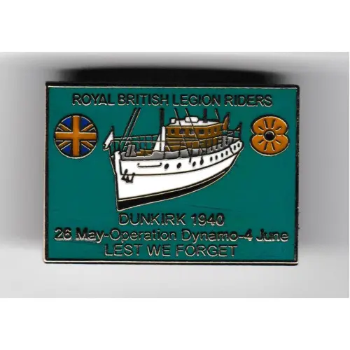 Dunkirk 85th Anniversary Pin Badge
