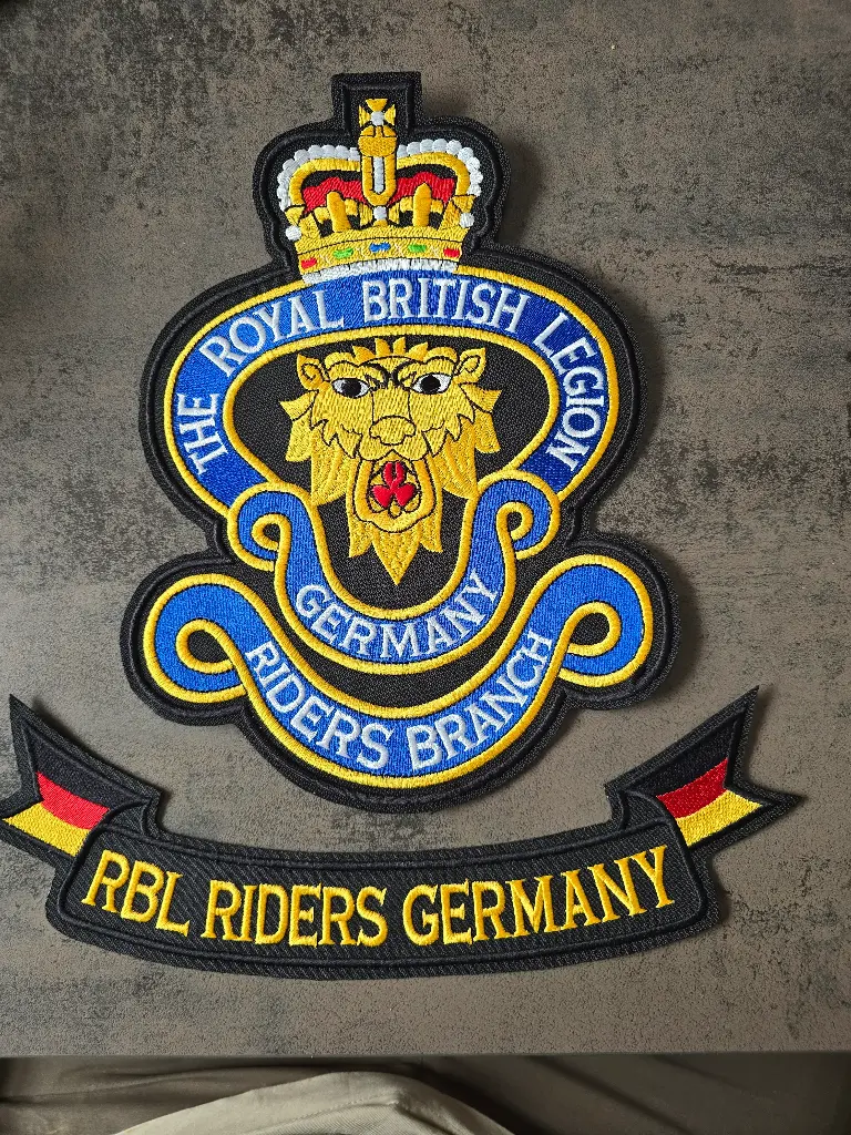 RBL Riders Branch Member Patch Large 