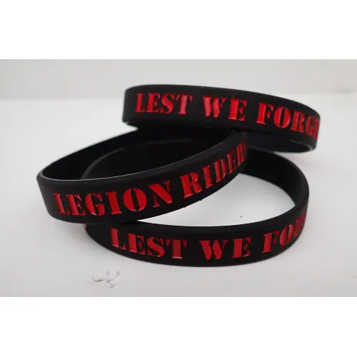 Lest We Forget Wristband