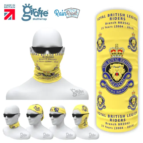 Neck Warmer Blue-Yellow