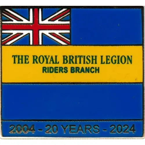 RBLR Branch 20 Year Anniversary Pin Badge