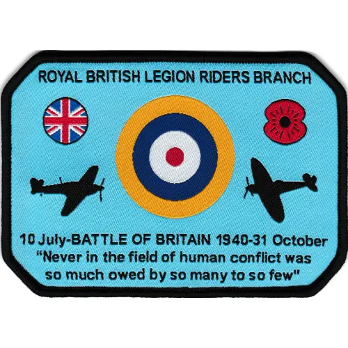 Battle of Britain 85th Anniversary Embroidered Badge